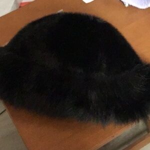 Black Fur Hat